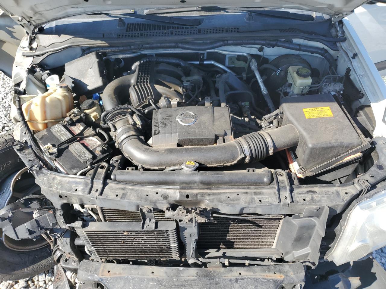 2014 Nissan XTerra VIN 5N1AN0NW1EN802484 Copart auction photo, front end / side damage thumbnail 12