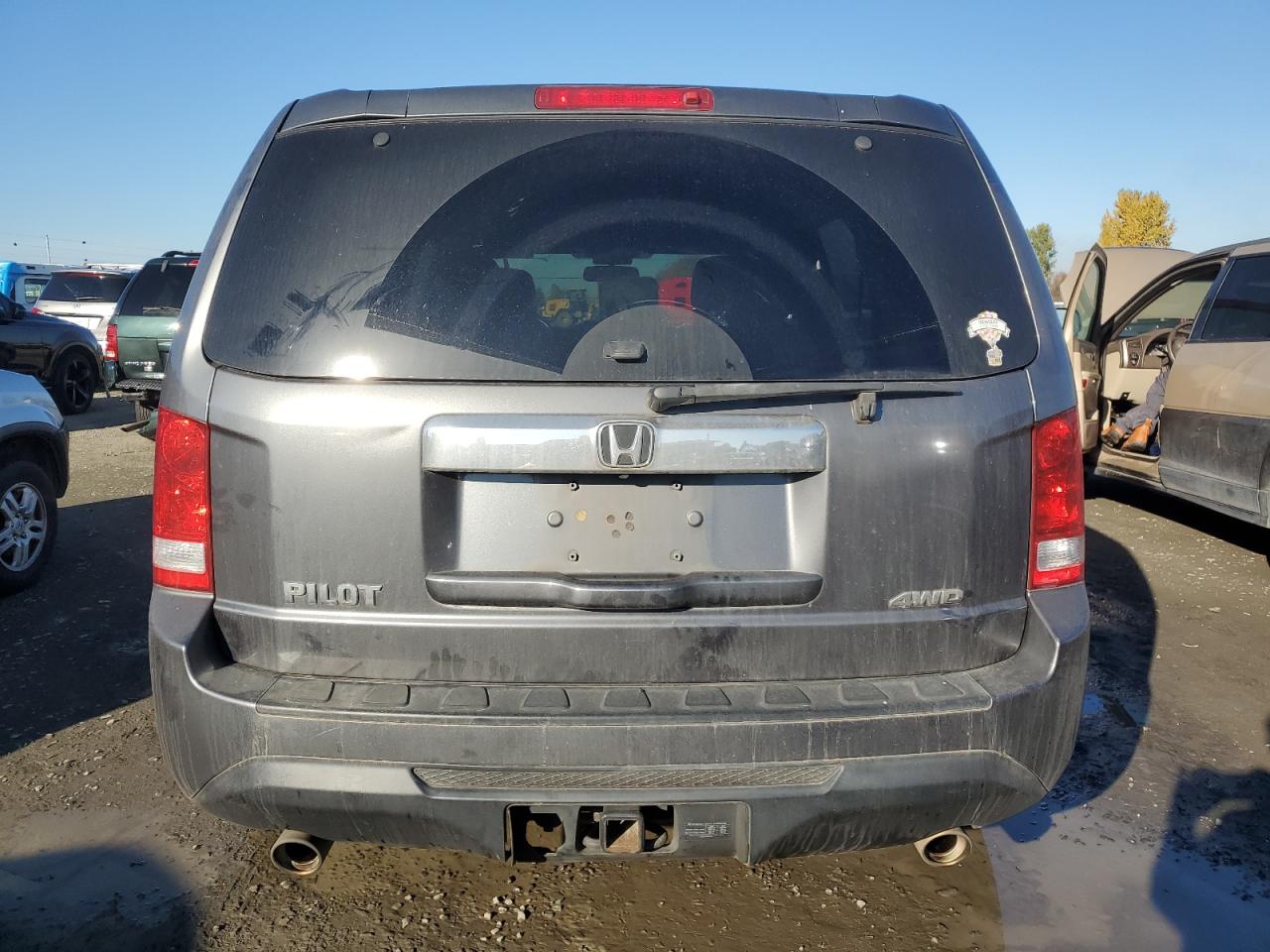 2013 Honda Pilot VIN 5FNYF4H54DB037603 Copart auction photo, front end damage thumbnail 6