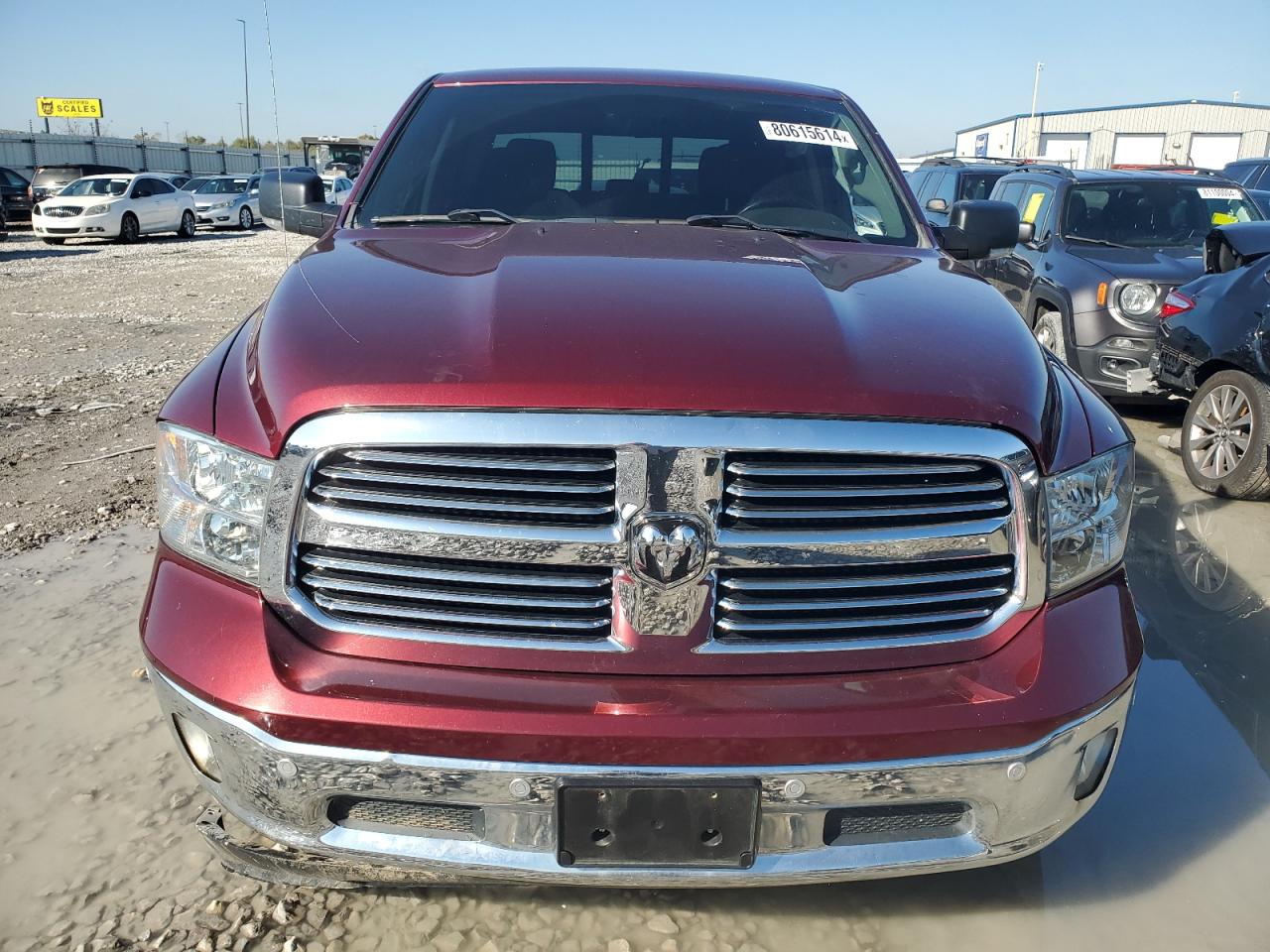 2018 RAM 1500 VIN 1C6RR7LT5JS248642 Copart auction photo, side damage thumbnail 5