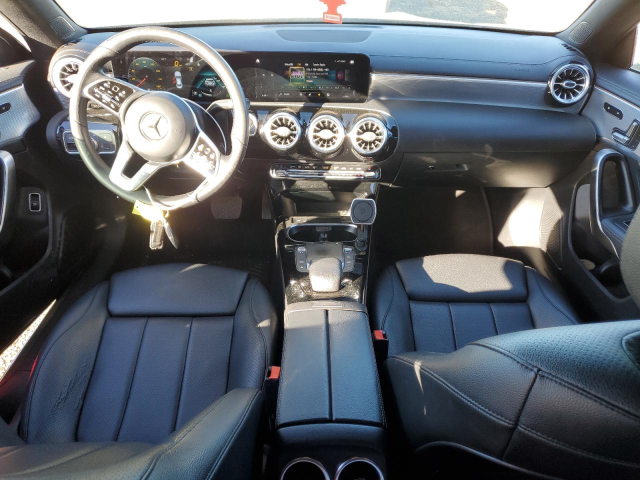2021 Mercedes-Benz CLA-klasse VIN W1K5J4GB0MN224403 Copart auction photo, side / undercarriage damage thumbnail 8