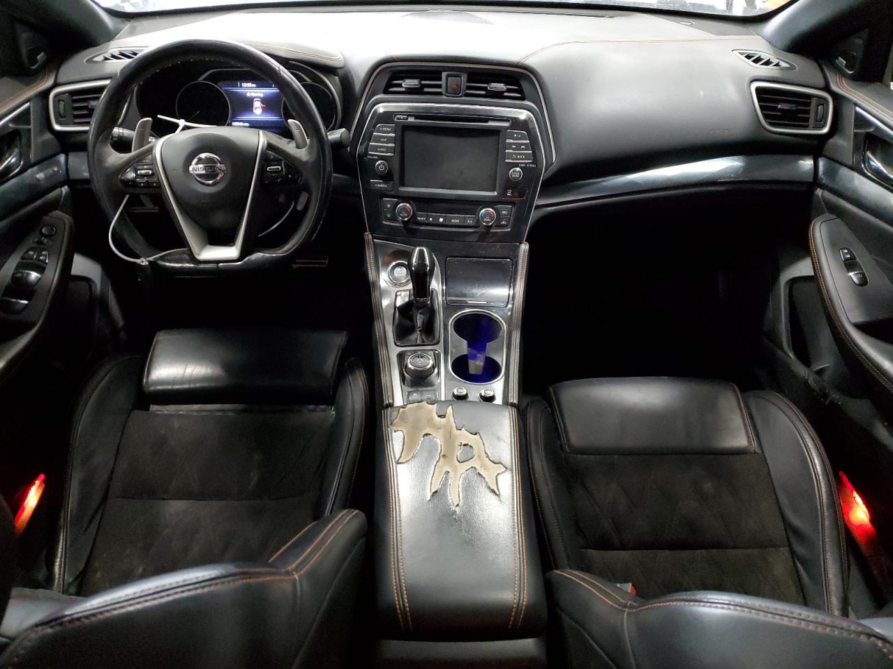 2019 Nissan Maxima VIN 1N4AA6AV8KC383305 Copart auction photo, front end damage thumbnail 8