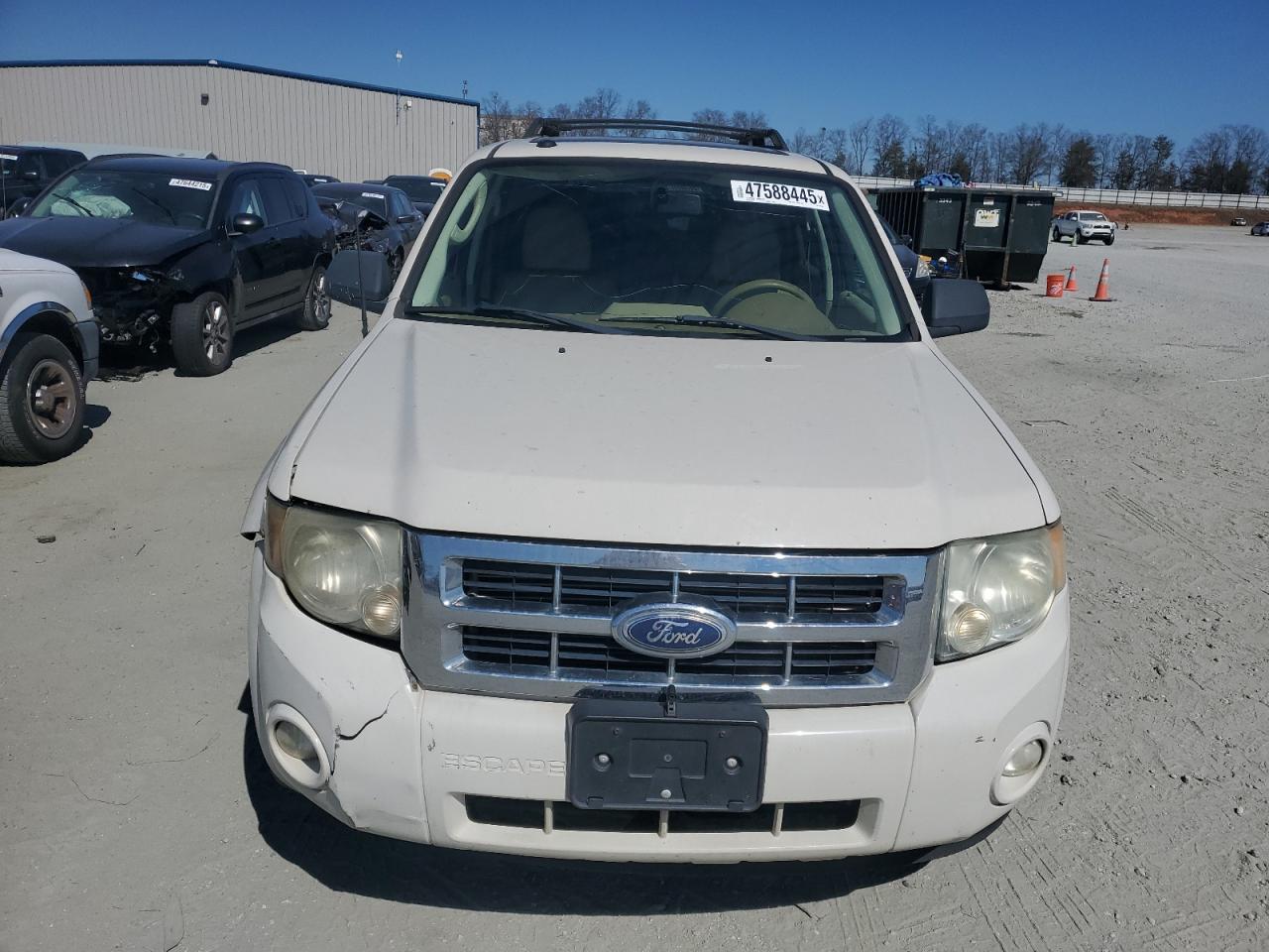 2010 Ford Escape VIN 1FMCU0D73AKB01642 Copart auction photo, front end damage thumbnail 5
