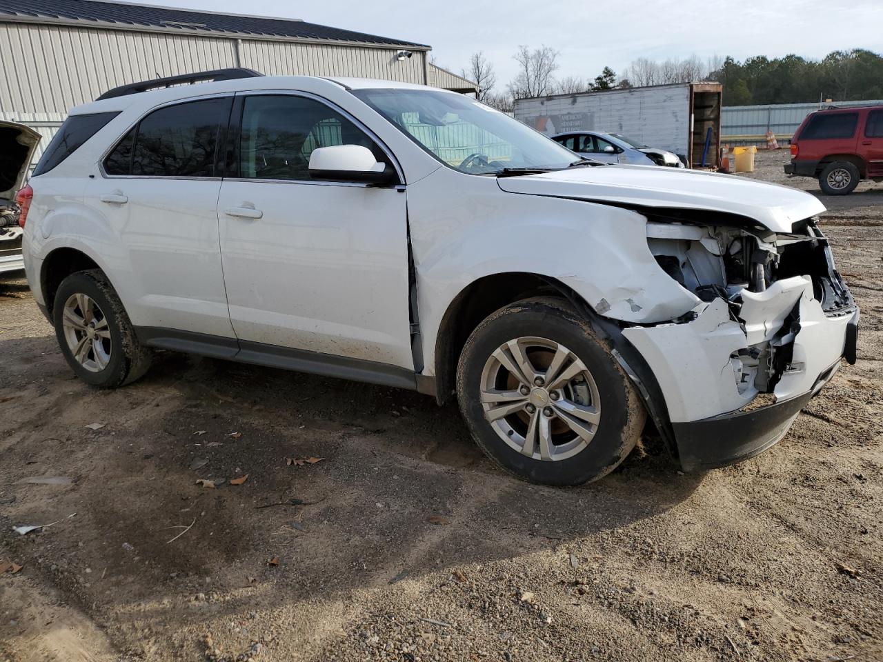 2015 Chevrolet Equinox VIN 2GNALBEK3F6163539 Copart auction photo, front end / undercarriage damage thumbnail 4