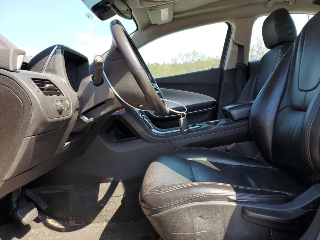 2011 Chevrolet Volt VIN 1G1RD6E45BU102442 Copart auction photo, side damage thumbnail 7