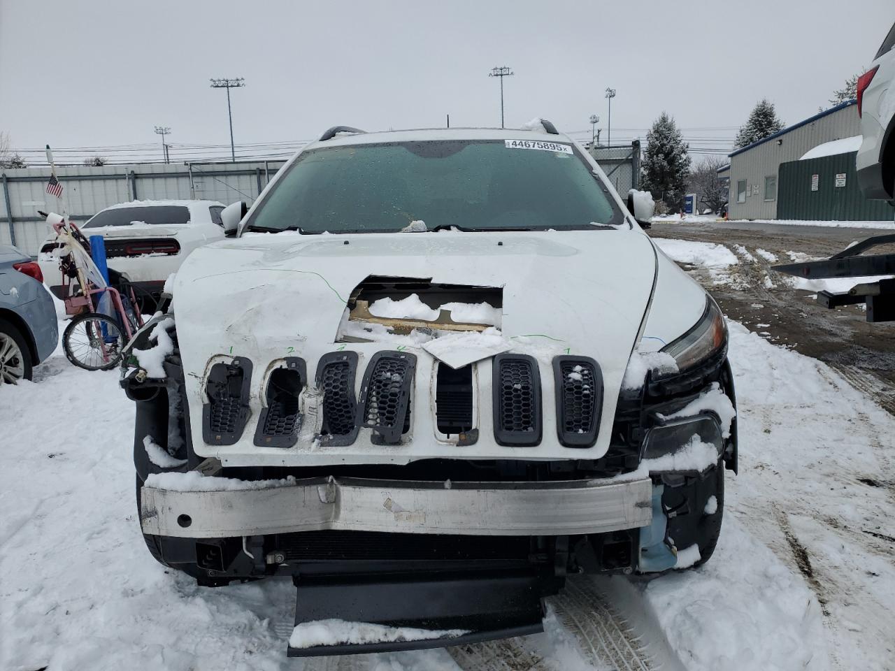 2016 Jeep Grand Cherokee VIN 1C4PJMDS5GW348883 Copart auction photo, front end / minor dent/scratches damage thumbnail 5