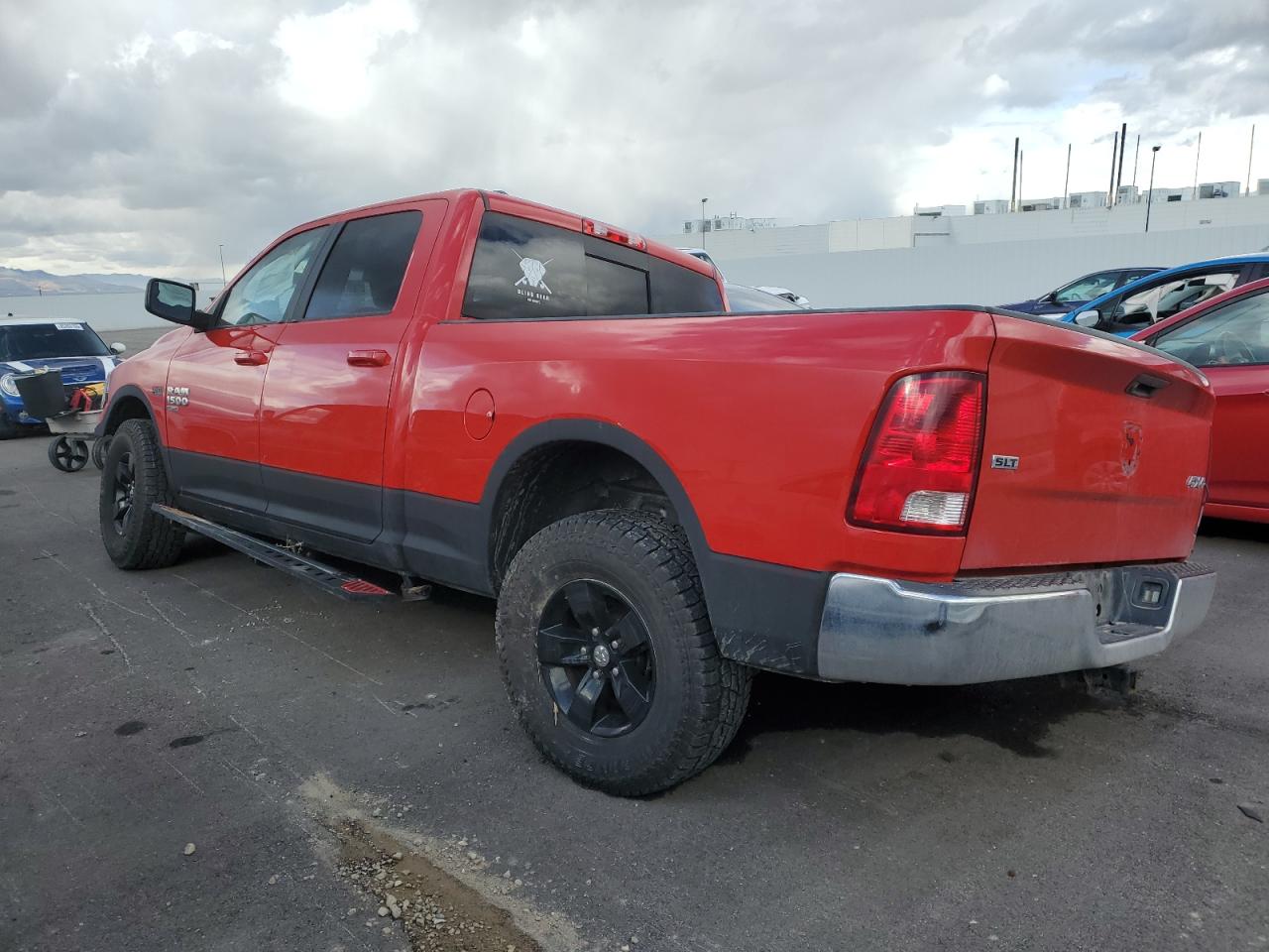 2019 RAM 1500 VIN 1C6RR7TT7KS689576 Copart auction photo, front end / undercarriage damage thumbnail 2