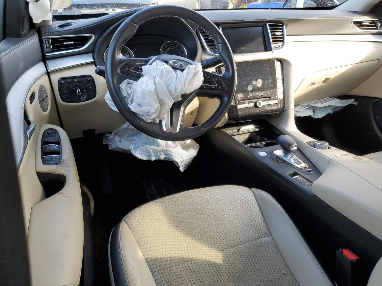 2021 Infiniti QX50 VIN 3PCAJ5CB0MF114230 Copart auction photo, front end damage thumbnail 8