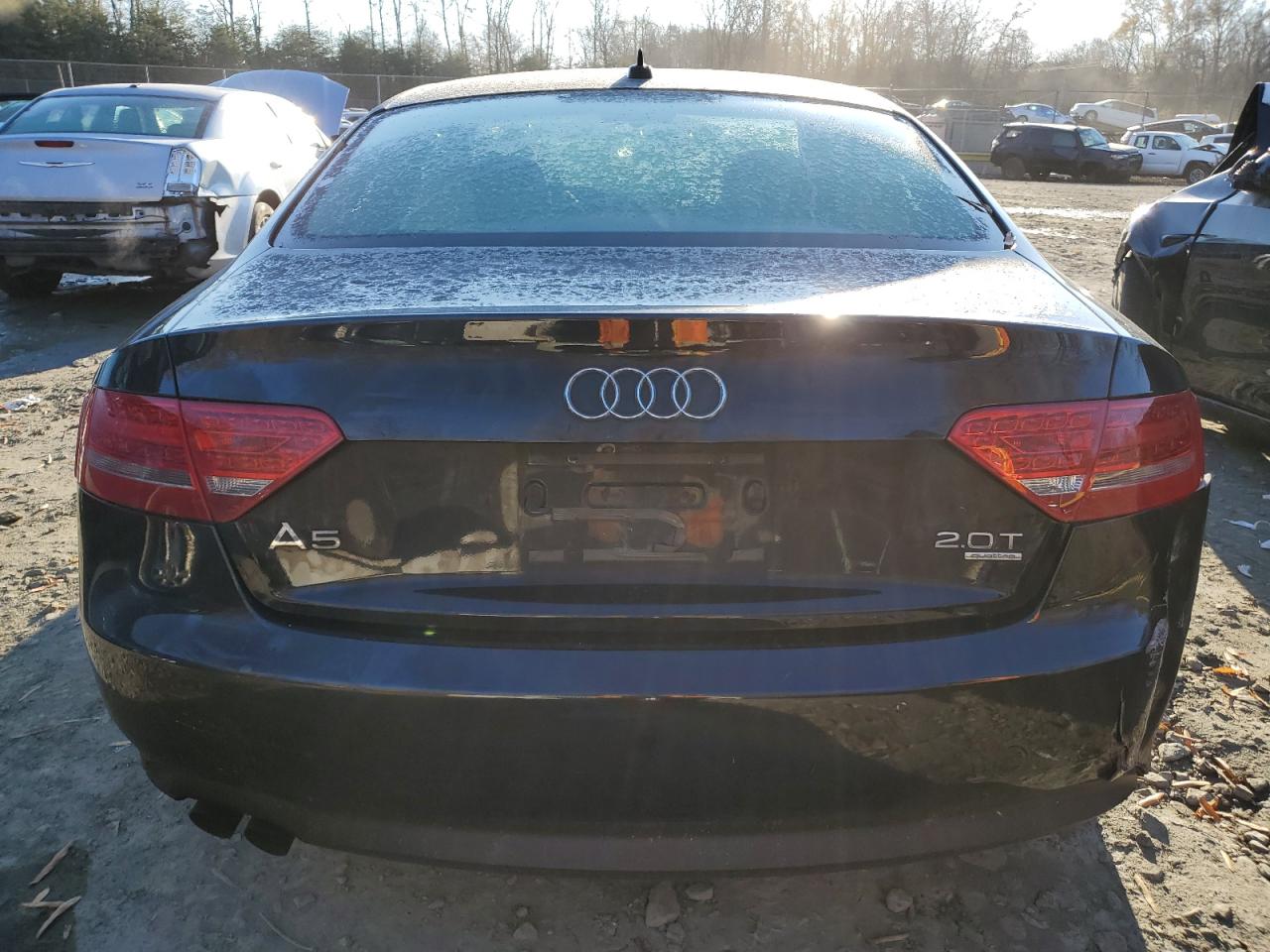 2010 Audi A5 VIN WAU3FAFR4AA079544 Copart auction photo, front end / side damage thumbnail 6
