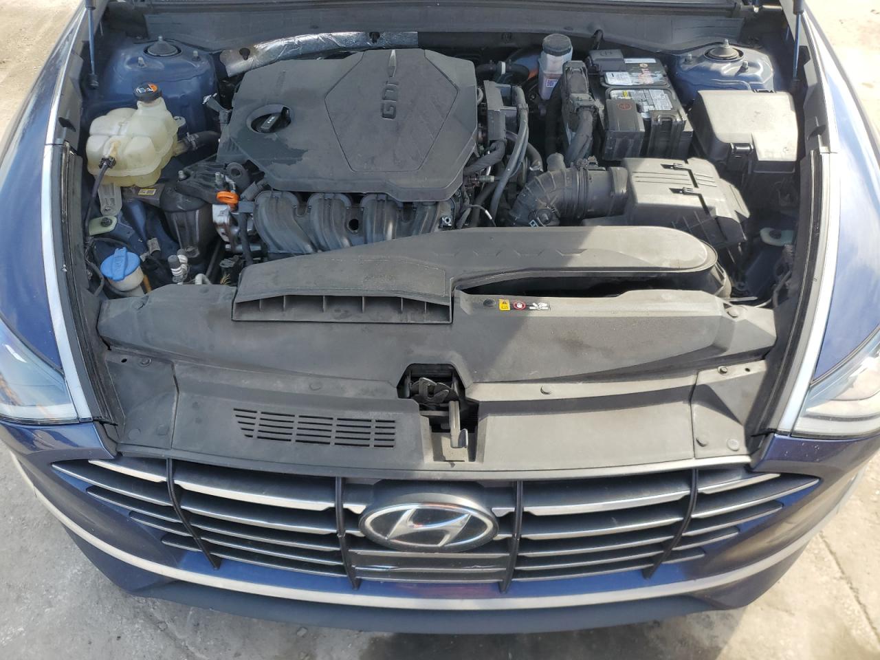 2022 Hyundai Sonata VIN 5NPEG4JA8NH137066 Copart auction photo, rear end damage thumbnail 12
