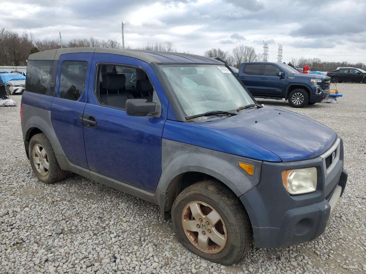 2004 Honda Element VIN 5J6YH28604L017041 Copart auction photo, all over damage thumbnail 4