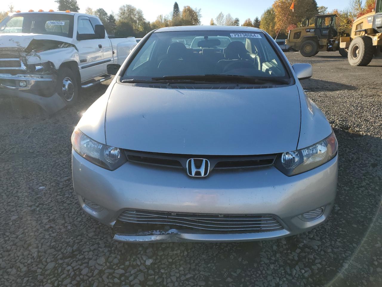 2006 Honda Civic VIN 2HGFG11896H552781 Copart auction photo, front end / side damage thumbnail 5