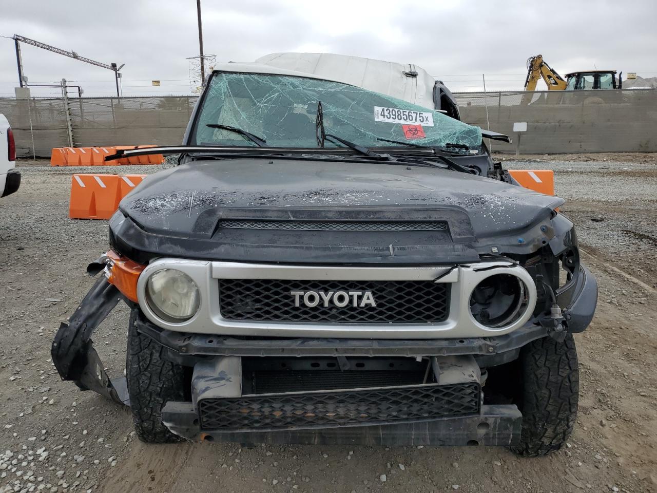 2007 Toyota FJ Cruiser VIN JTEBU11F370034168 Copart auction photo, all over damage thumbnail 5