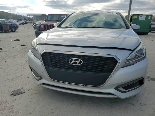 2017 Hyundai Sonata VIN KMHE24L37HA061389 Copart auction photo, side damage thumbnail 10