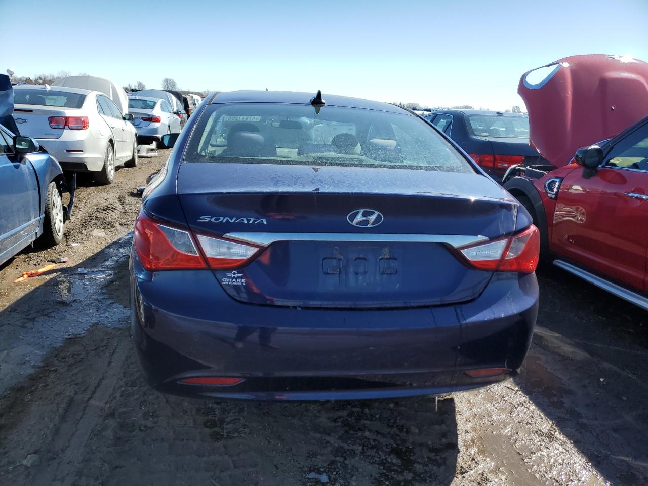 2011 Hyundai Sonata VIN 5NPEB4AC3BH086538 Copart auction photo, burn / minor dent/scratches damage thumbnail 6