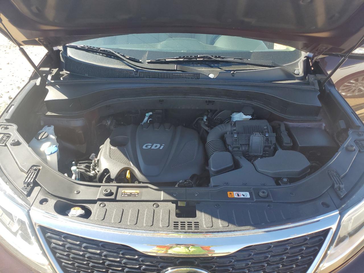 2014 KIA Sorento VIN 5XYKT3A63EG444348 Copart auction photo, front end / side damage thumbnail 12