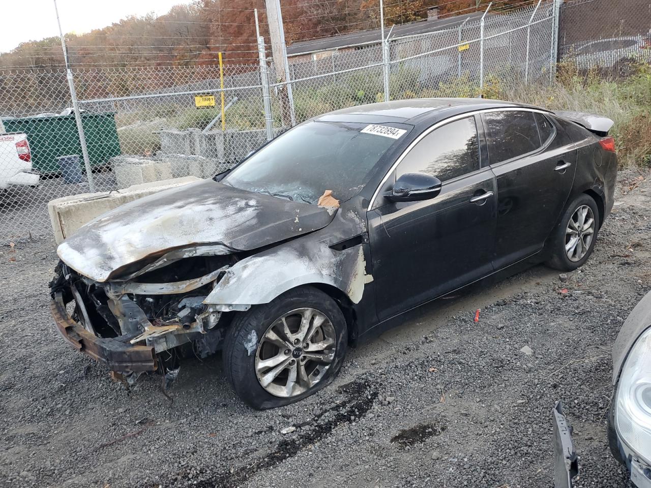 2011 KIA Optima VIN KNAGN4A66B5157383