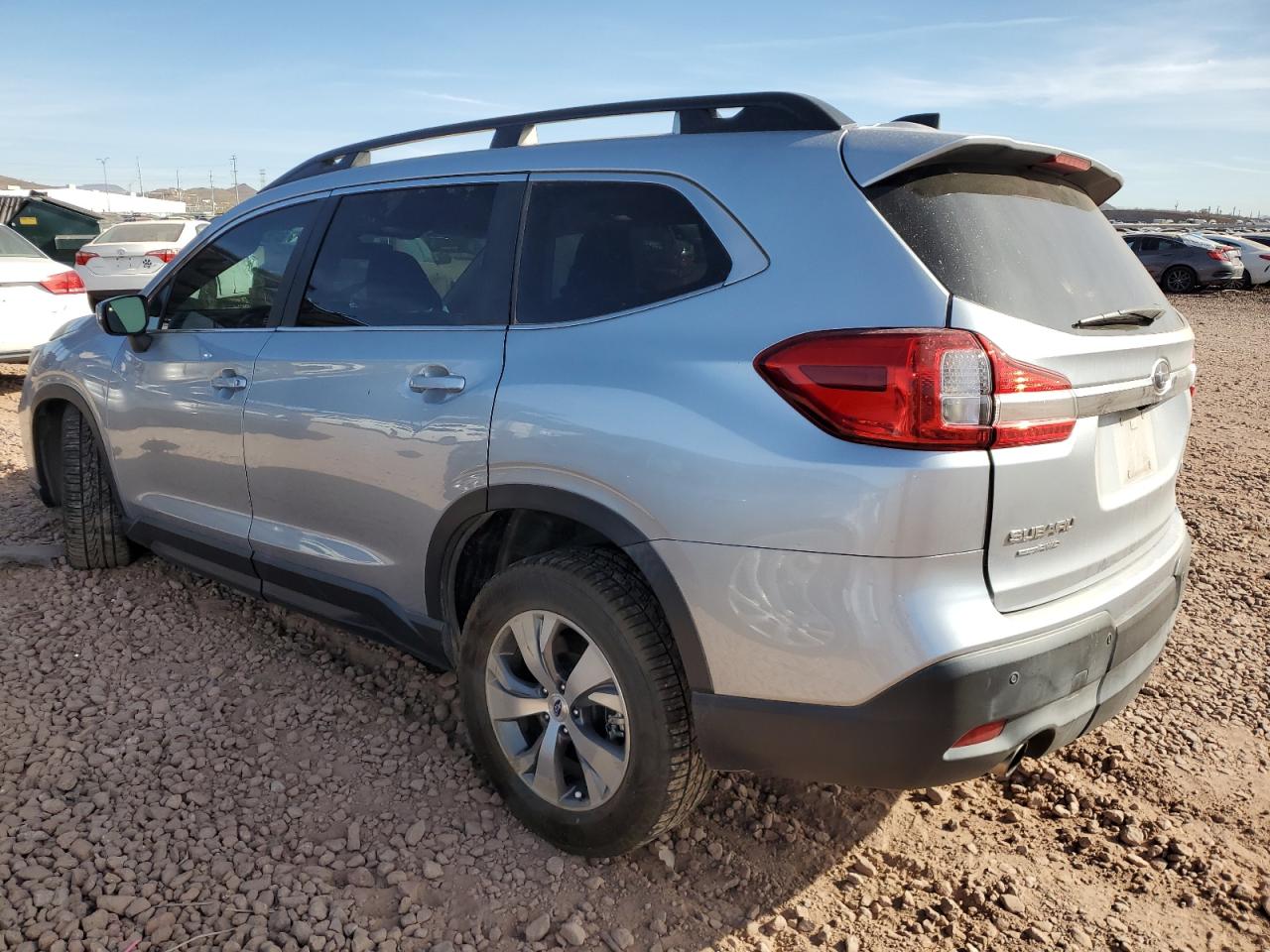 2019 Subaru Ascent VIN 4S4WMAFD1K3488256 Copart auction photo, side / front end damage thumbnail 2