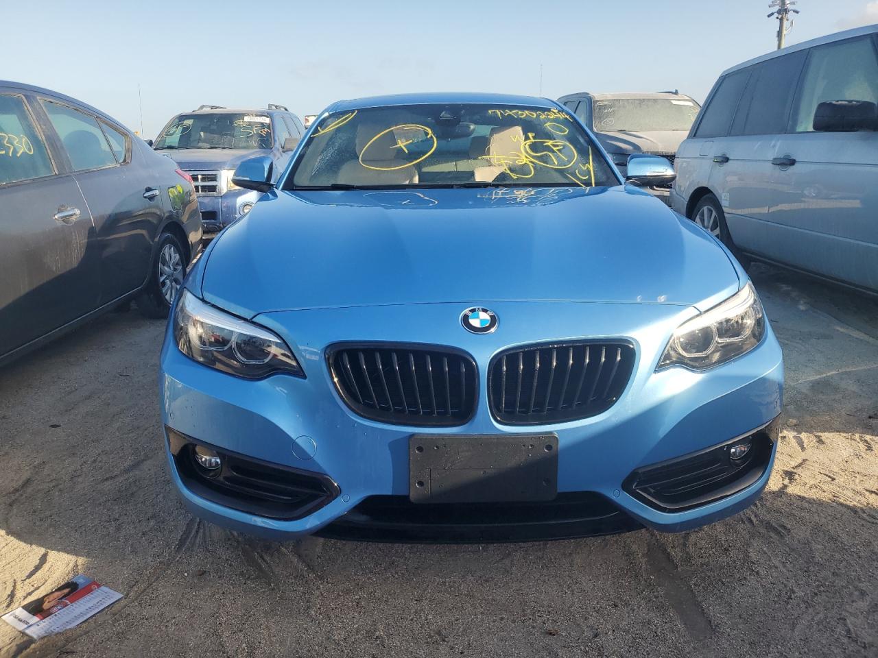 2020 BMW 2er VIN WBA2J1C0XL7D77583 Copart auction photo, water/flood / rear end damage thumbnail 5