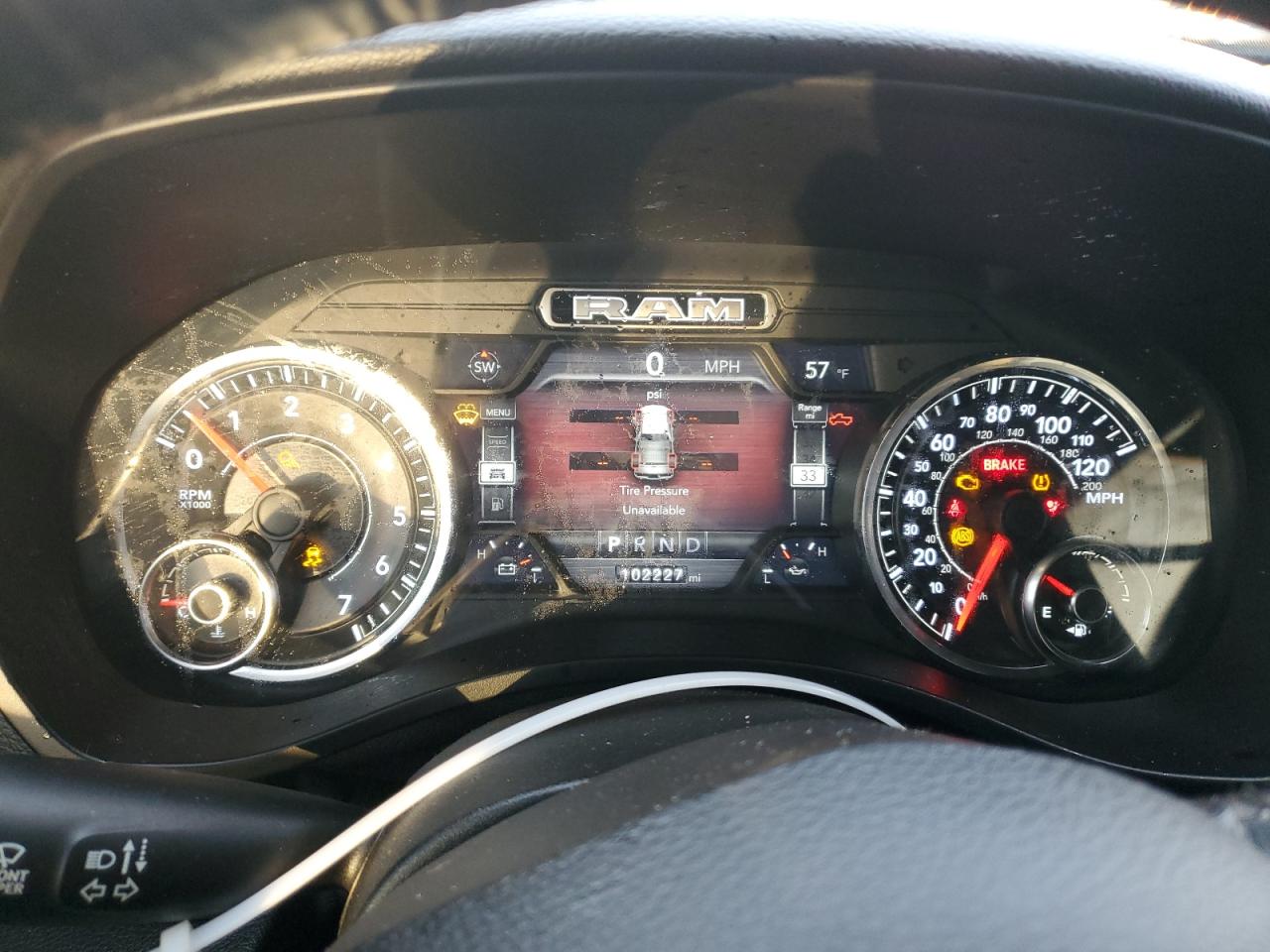 2019 RAM 1500 VIN 1C6SRFFT6KN513463 Copart auction photo, front end / side damage thumbnail 9