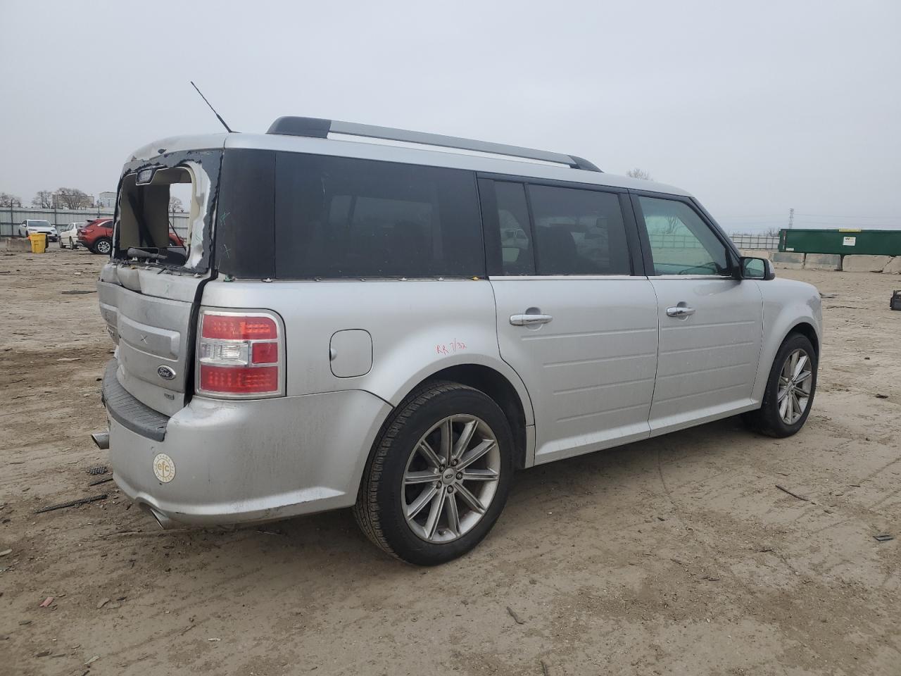2015 Ford Flex VIN 2FMHK6D85FBA05844 Copart auction photo, rear end damage thumbnail 3