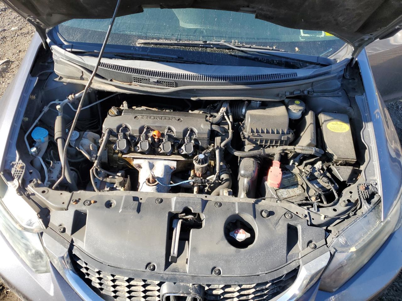 2014 Honda Civic VIN 2HGFB2F55EH506012 Copart auction photo, minor dent/scratches damage thumbnail 11