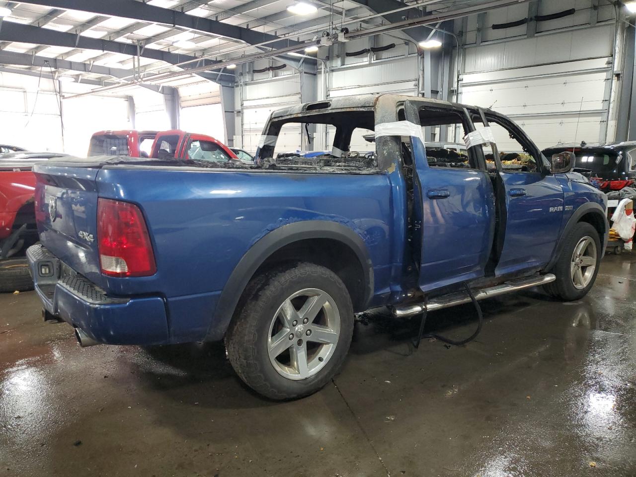 2010 Dodge RAM VIN 1D7RV1CT6AS197286 Copart auction photo, burn damage thumbnail 3