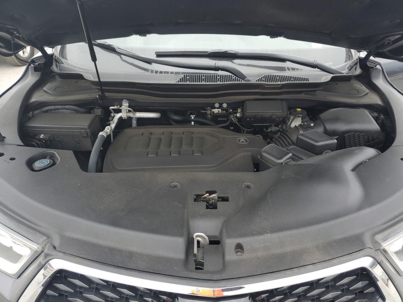 2020 Acura MDX VIN 5J8YD4H5XLL017861 Copart auction photo, side damage thumbnail 14