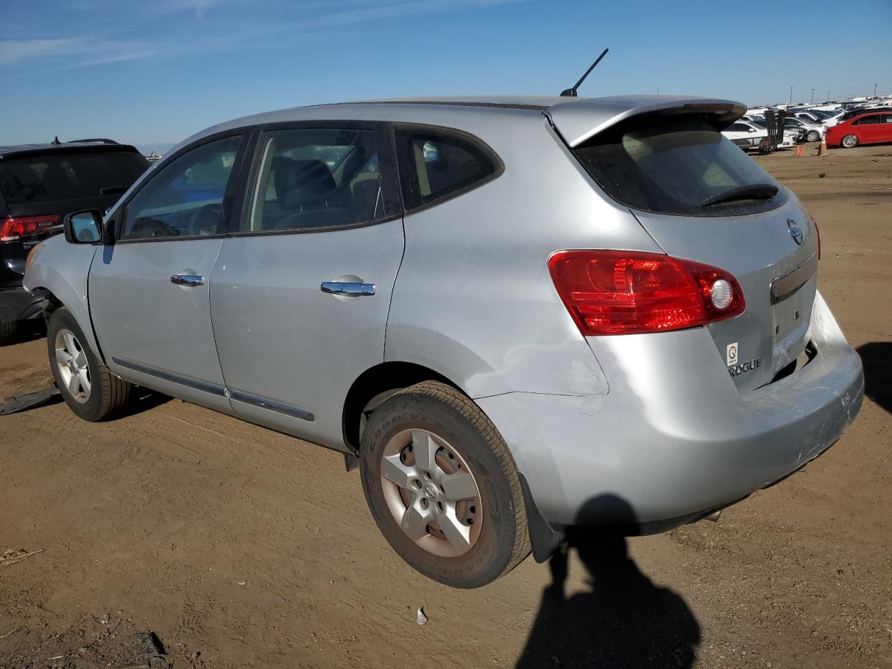 2012 Nissan Rogue VIN JN8AS5MV0CW396776 Copart auction photo, front end / side damage thumbnail 2