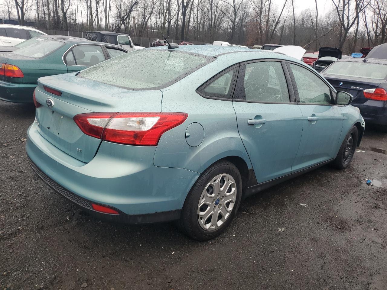 2012 Ford Focus VIN 1FAHP3F2XCL145743 Copart auction photo, front end damage thumbnail 3