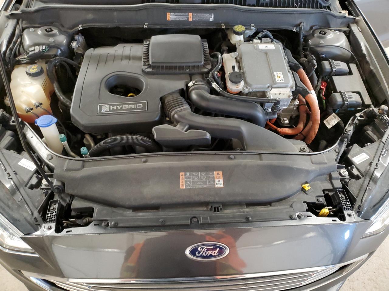 2017 Ford Fusion VIN 3FA6P0RUXHR267515 Copart auction photo, rear end / all over damage thumbnail 11