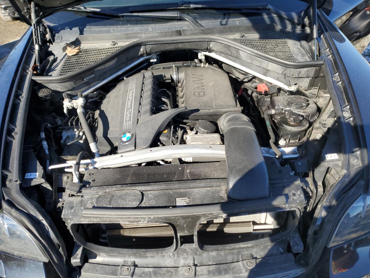 2014 BMW X6 VIN 5UXFG2C59E0C44070 Copart auction photo, front end damage thumbnail 12