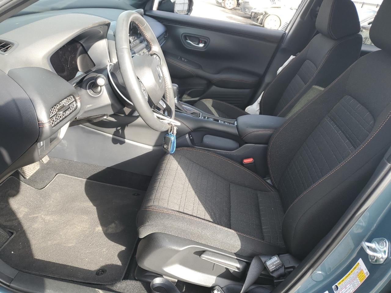 2024 Honda HR-V VIN 3CZRZ2H51RM741609 Copart auction photo, side damage thumbnail 7