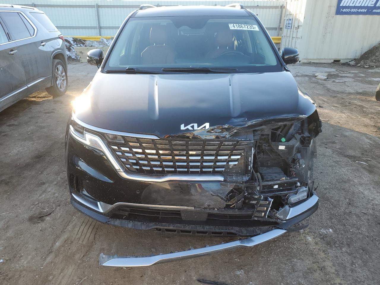 2024 KIA Carnival VIN KNDNE5H39R6350501 Copart auction photo, front end damage thumbnail 5
