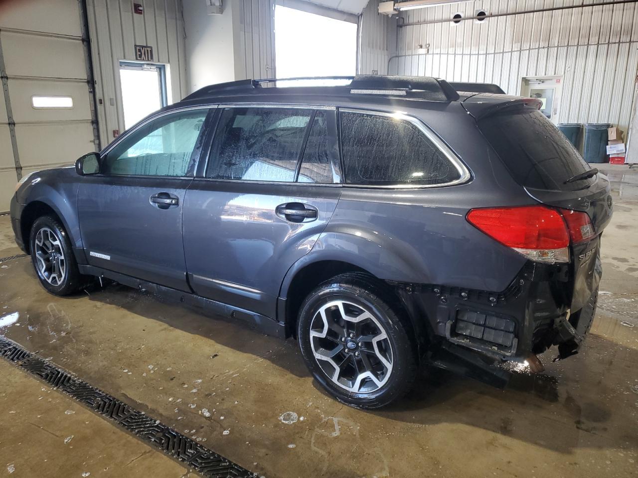2011 Subaru Outback VIN 4S4BRBAC6B1337459 Copart auction photo, rear end / side damage thumbnail 2