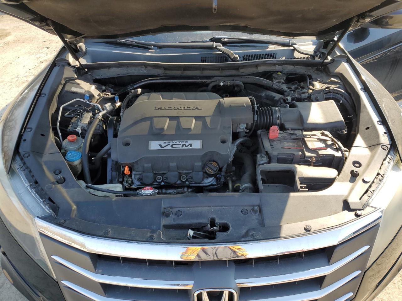 2010 Honda Accord VIN 5J6TF2H56AL013868 Copart auction photo, rear end damage thumbnail 11
