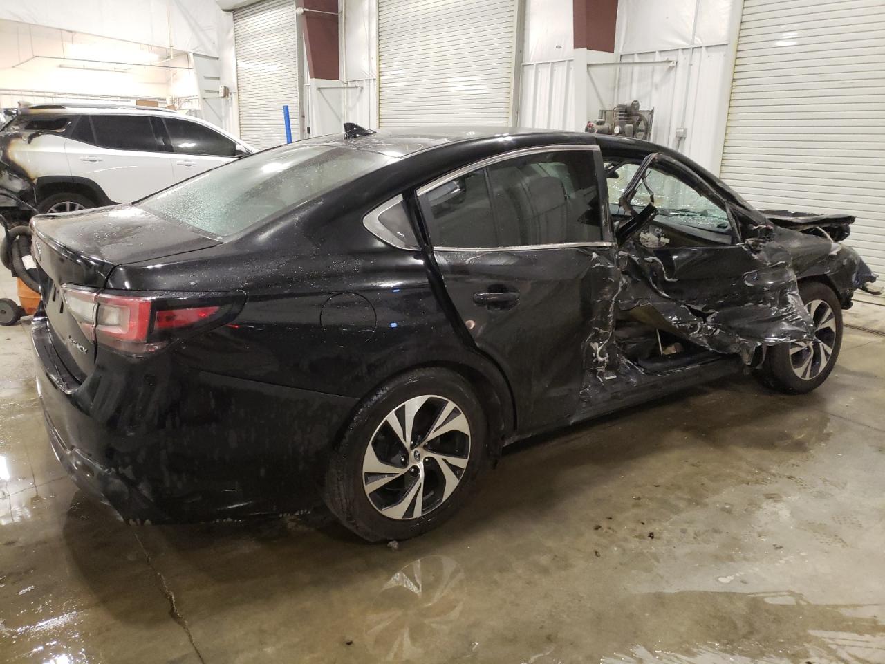 2020 Subaru Legacy VIN 4S3BWAB66L3021422 Copart auction photo, front end / side damage thumbnail 3