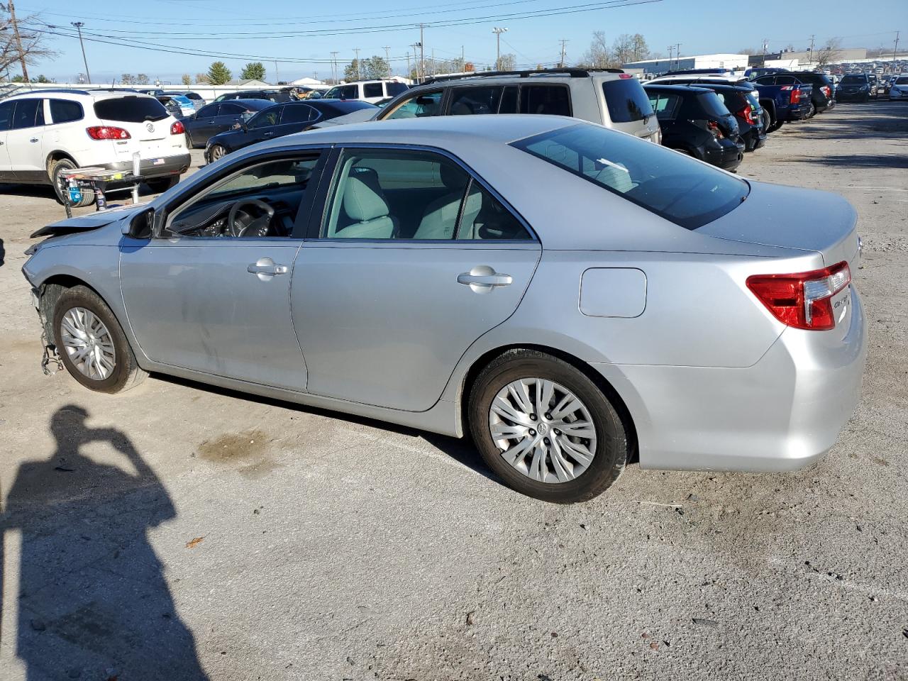 2013 Toyota Camry VIN 4T4BF1FK1DR279111 Copart auction photo, front end / undercarriage damage thumbnail 2