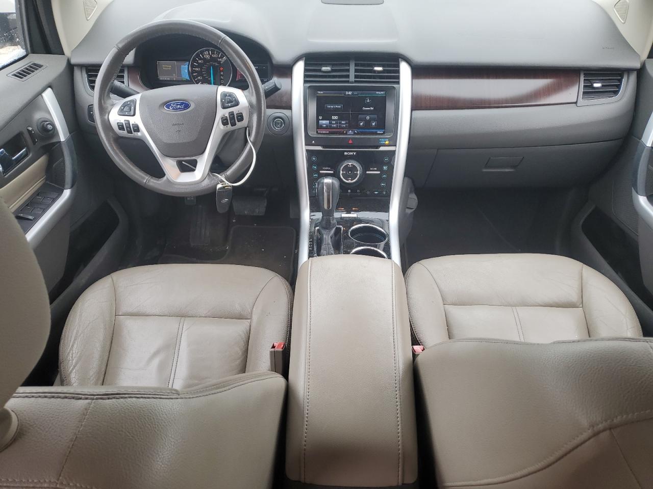 2013 Ford Edge VIN 2FMDK3KC1DBE02517 Copart auction photo, front end damage thumbnail 8