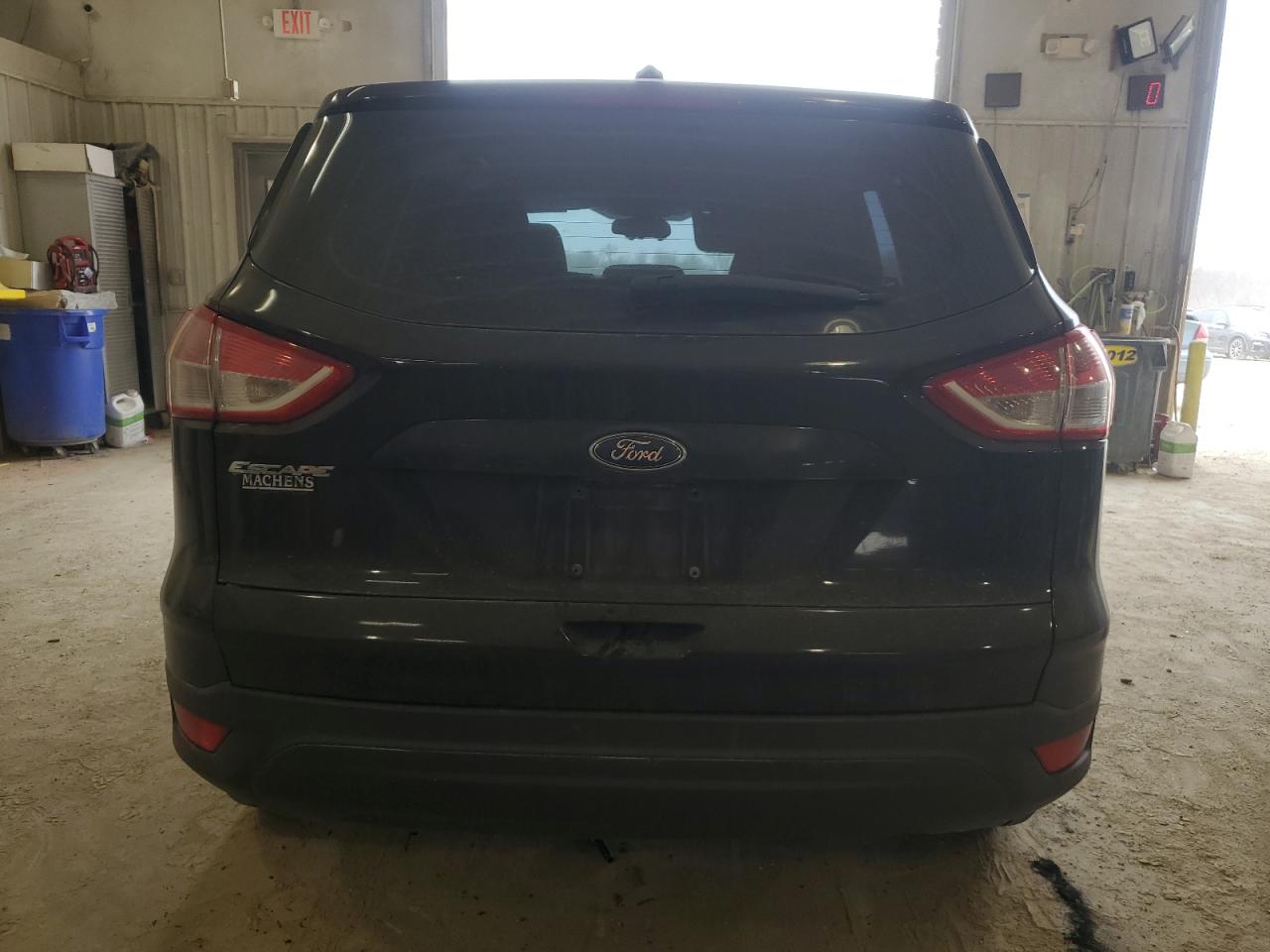 2013 Ford Escape VIN 1FMCU0F7XDUB96058 Copart auction photo, front end / side damage thumbnail 6