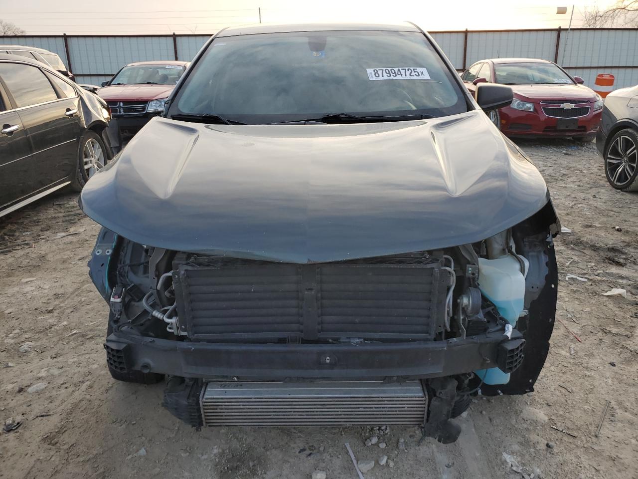 2018 Chevrolet Equinox VIN 2GNAXHEV4J6311112 Copart auction photo, front end damage thumbnail 5