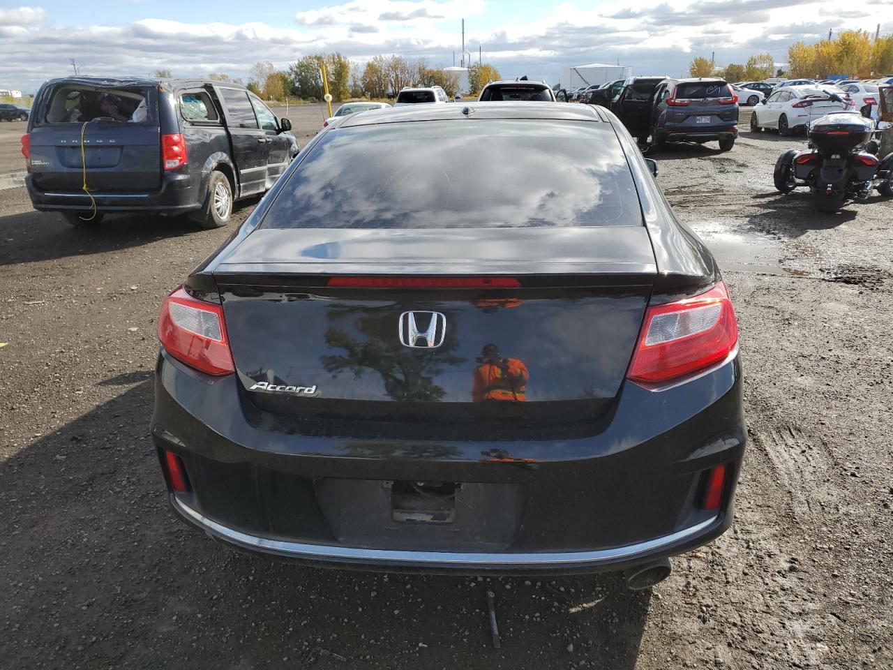 2015 Honda Accord VIN 1HGCT1B70FA800502 Copart auction photo, front end damage thumbnail 6