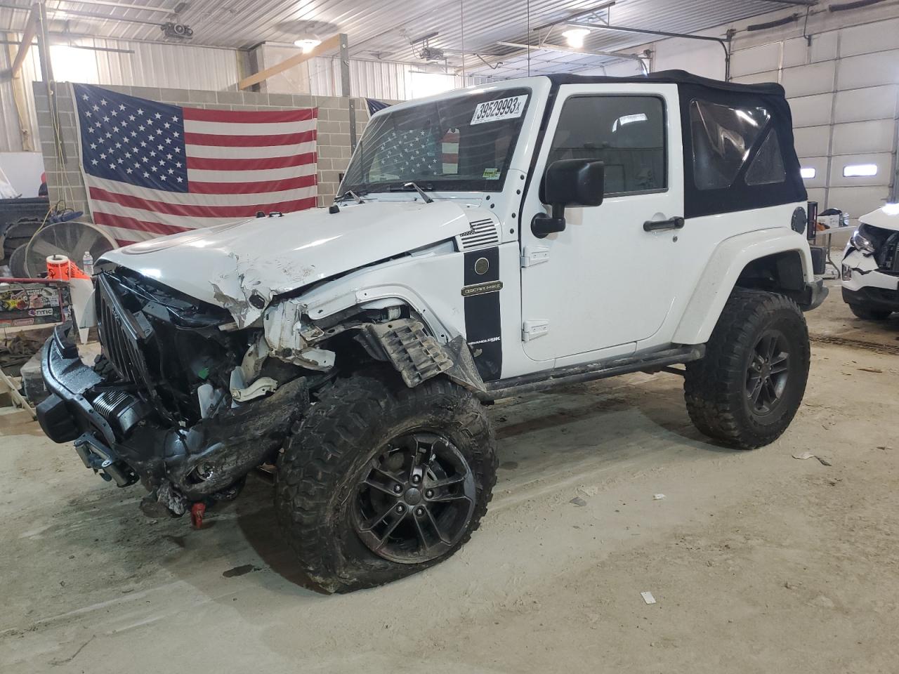 2018 Jeep Wrangler VIN 1C4AJWAG6JL860324