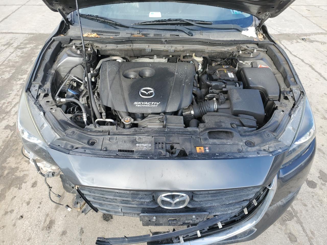 2017 Mazda 3 VIN 3MZBN1V78HM124688 Copart auction photo, front end damage thumbnail 11