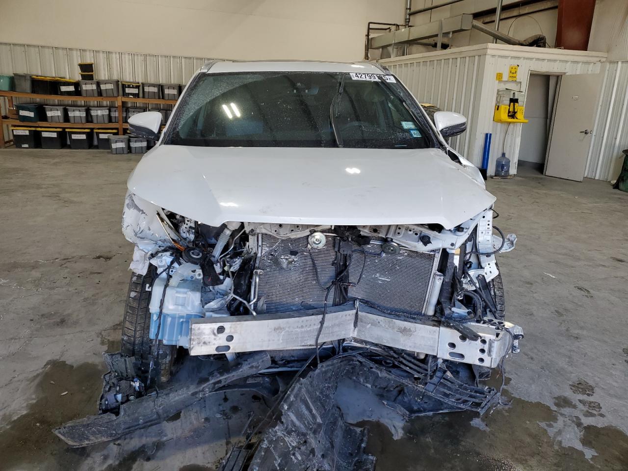 2019 Toyota Highlander VIN 5TDJZRFH3KS930535 Copart auction photo, front end damage thumbnail 5