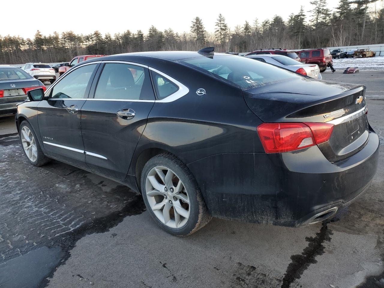 2018 Chevrolet Impala VIN 2G1125S36J9129184 Copart auction photo, front end damage thumbnail 2