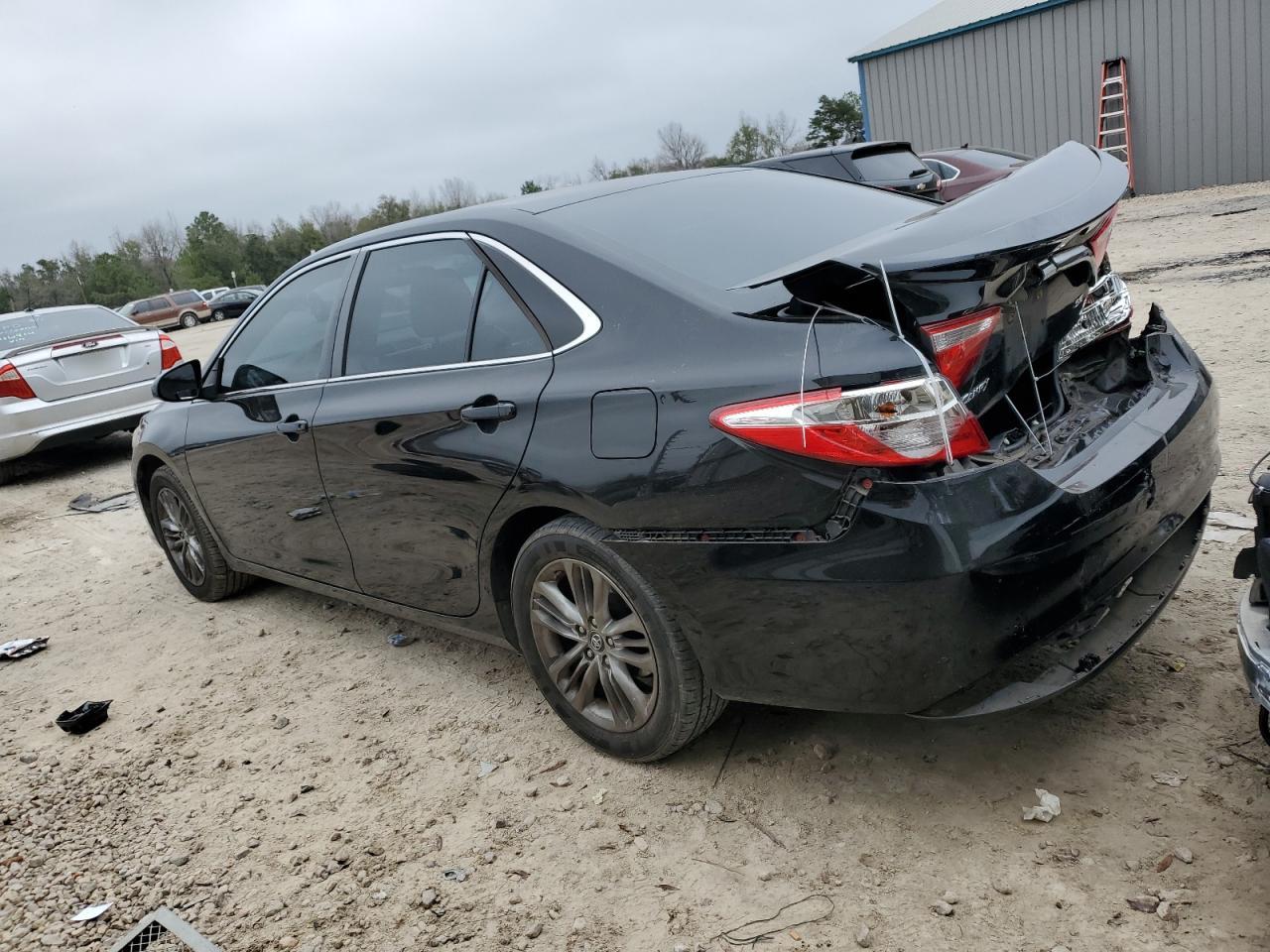 2017 Toyota Camry VIN 4T1BF1FK7HU437449 Copart auction photo, rear end damage thumbnail 2