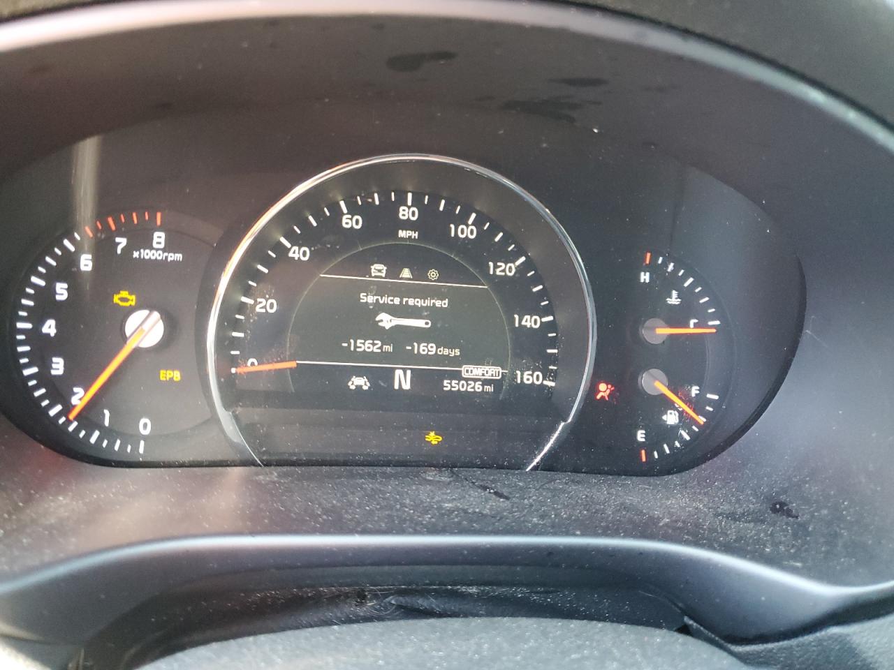 2020 KIA Sorento VIN 5XYPH4A53LG640985 Copart auction photo, front end damage thumbnail 9