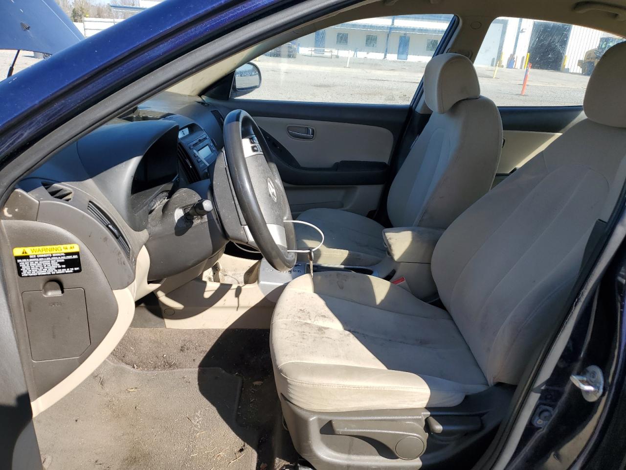 2009 Hyundai Elantra VIN KMHDU46D99U796854 Copart auction photo, front end damage thumbnail 7