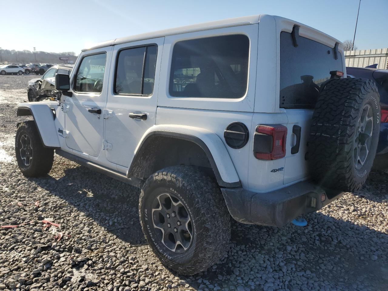 2021 Jeep Wrangler VIN 1C4JJXR69MW774221 Copart auction photo, front end / side damage thumbnail 2
