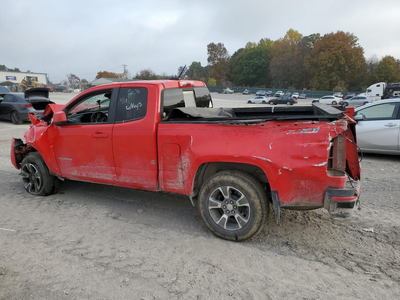2016 Chevrolet Colorado VIN 1GCHTDE39G1141688 Copart auction photo, all over / mechanical damage thumbnail 2